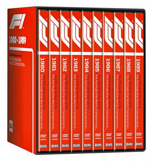 (image for) F1 1980 - 89 (10 DVD) Box Set - Click Image to Close