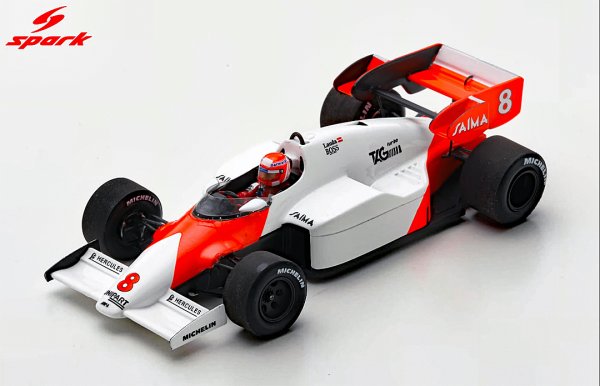 McLaren MP4/2 #8 - Niki Lauda, Winner, 1984 British GP [s5395