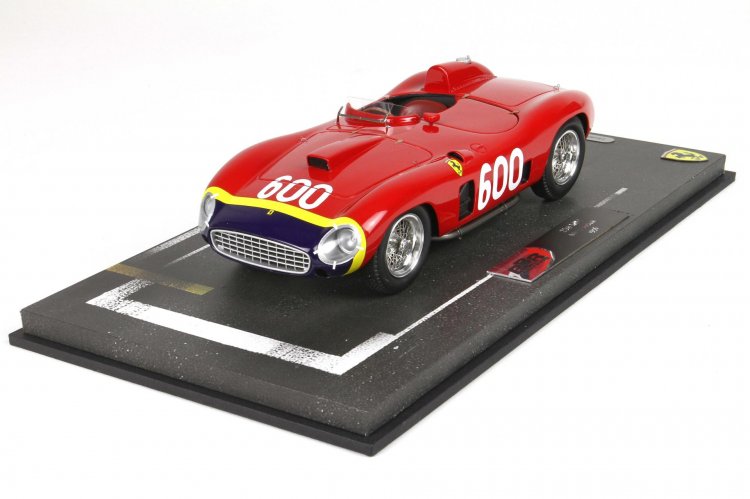 (image for) Ferrari 290 MM #600-Juan Manuel Fangio - 4th,1956 Mille Miglia - Click Image to Close