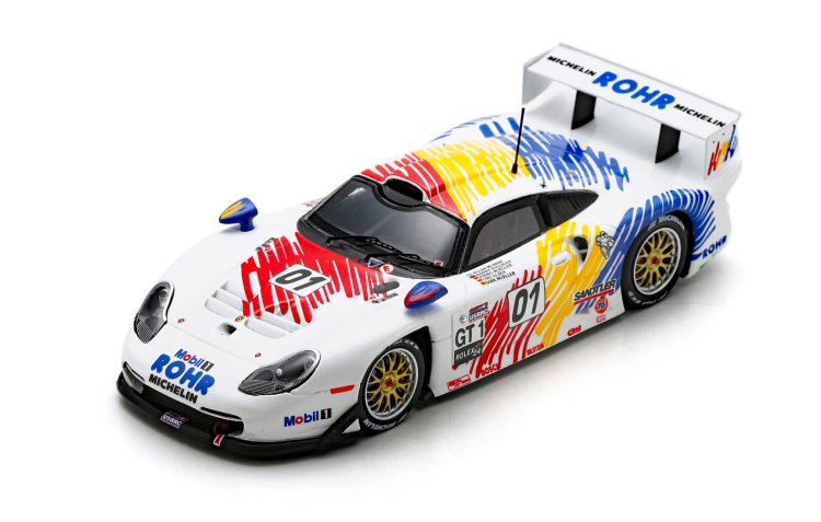 (image for) Porsche 911 GT1 Evo #01 - McNish/Sullivan/J.Muller/Alzen/D.Muller - 2nd, 24H Daytona 1998 - LE300 - Click Image to Close