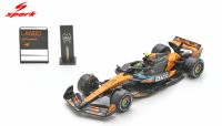 1/64 - Lando Norris - McLaren MCL39 #4 -3rd Abu Dhabi GP 2025 - F1 Drivers' World Champion 2025 - w/PitBoard (image for) 1/64 - Lando Norris - McLaren MCL39 #4 -3rd Abu Dhabi GP 2025 - F1 Drivers' World Champion 2025 - w/PitBoard