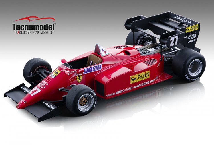 (image for) Ferrari 126 C4-M2 #27 - M.Alboreto - 2nd,1984 European GP LE 270 - Click Image to Close