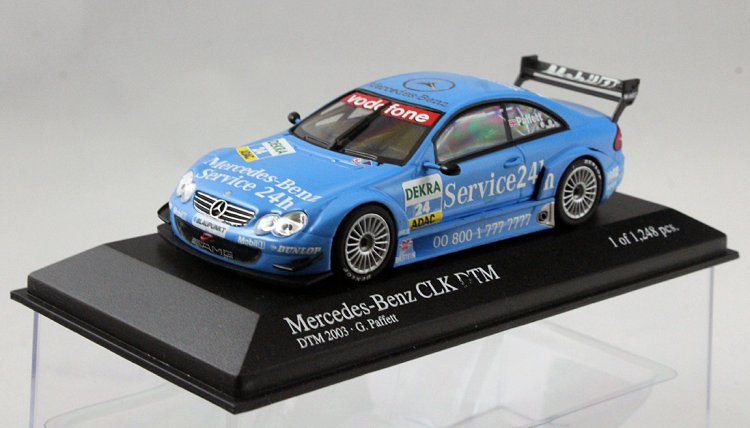 (image for) Mercedes CLK 'Service 24hr', Paffett (DTM 2003) - Click Image to Close