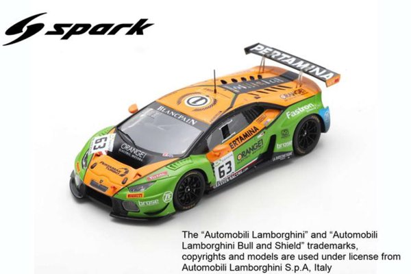 (image for) Lamborghini Huracan GT3 #63 GRT Grasser Racing Team - 24h Spa'18