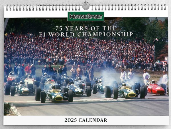 (image for) 2025 Motor Sport Magazine Wall Calendar