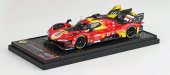 (image for) #51 Ferrari 499P - 3rd, 2024 24 Hours of Le Mans - 1/43 BBR - LE151