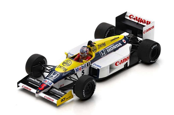 (image for) Williams FW11 #5 - Nigel Mansell - Winner, 1986 British Grand Prix