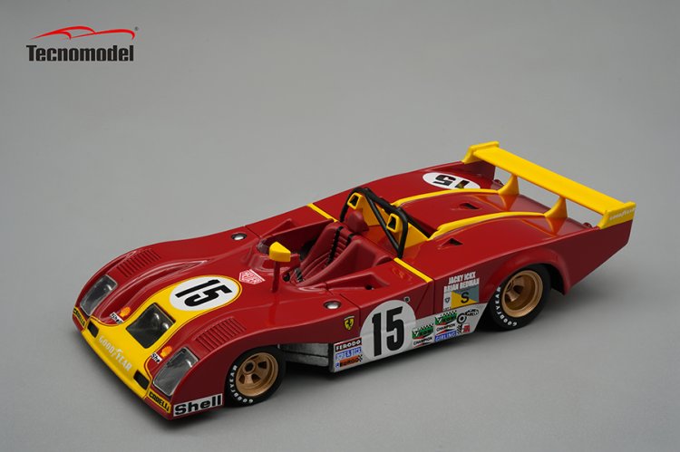 (image for) Ferrari 312 PB #15 - Ickx / Redman - Le Mans 1973 - Click Image to Close