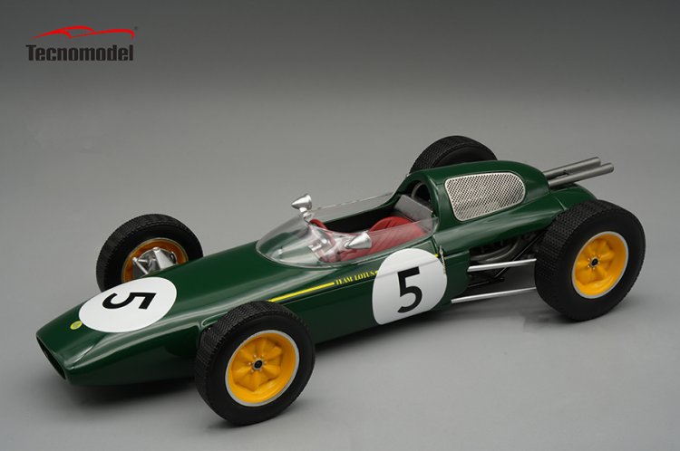 (image for) Lotus 24 #5 - Jim Clark - Winner, 1962 BARC 200 Aintree - Click Image to Close