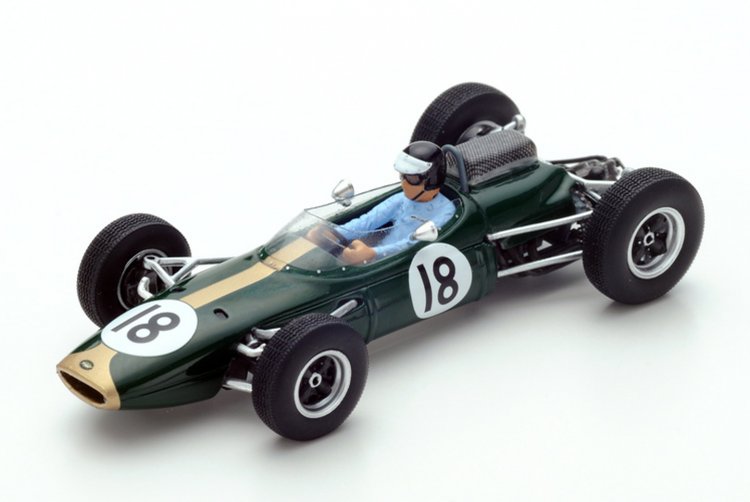 (image for) Brabham BT7 #18 - Dan Gurney - 2nd, 1963 Dutch Grand Prix - Click Image to Close