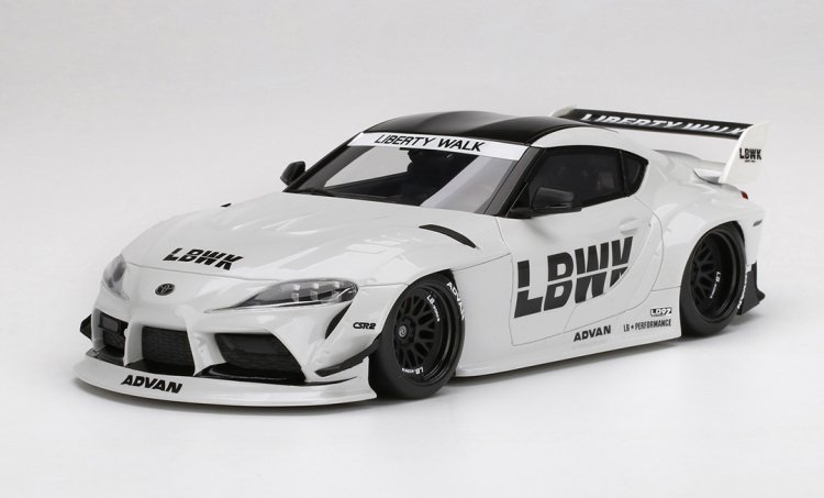(image for) LB*Works Toyota GR Supra - White - Click Image to Close