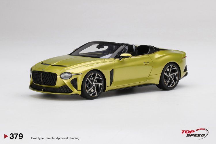 (image for) Bentley Mulliner Bacalar - Yellow Flame - Click Image to Close