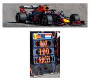 (image for) Red Bull Racing RB15 #33 - Max Verstappen - 100th GP - 2019 USGP