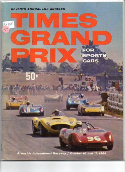 (image for) Riverside - 1964 LA Times Grand Prix for Sports Cars - Click Image to Close