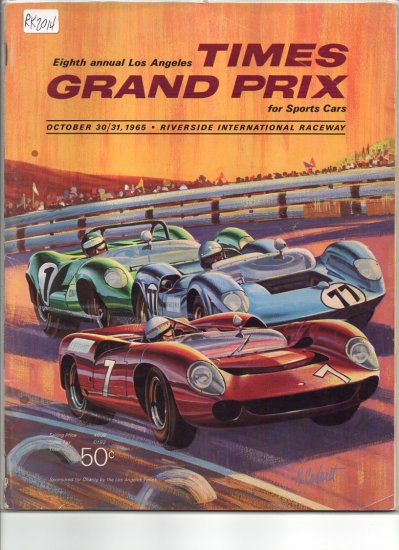 (image for) Riverside - 1965 LA Times Grand Prix for Sports Cars - Click Image to Close