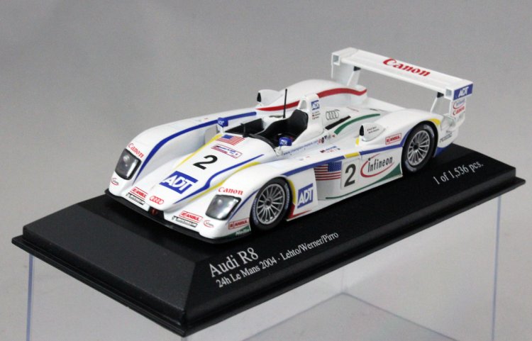 (image for) Audi R8 'Champion', Pirro/Lehto/Werner (LeMans 2004) - Click Image to Close