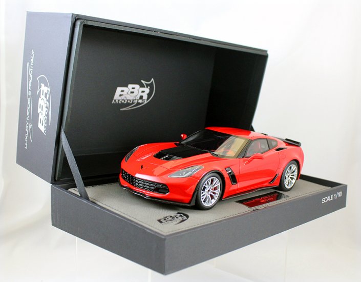(image for) CORVETTE Z06 - 2015 TORCH RED - LUXURY PACKAGING - Click Image to Close