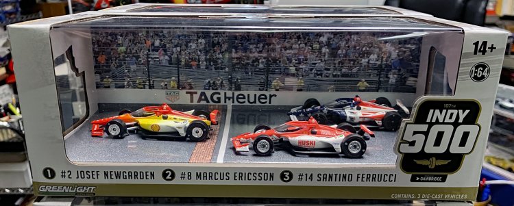 (image for) 1/64 scale - 2023 Indianapolis 500 Podium Set of 3 - Click Image to Close