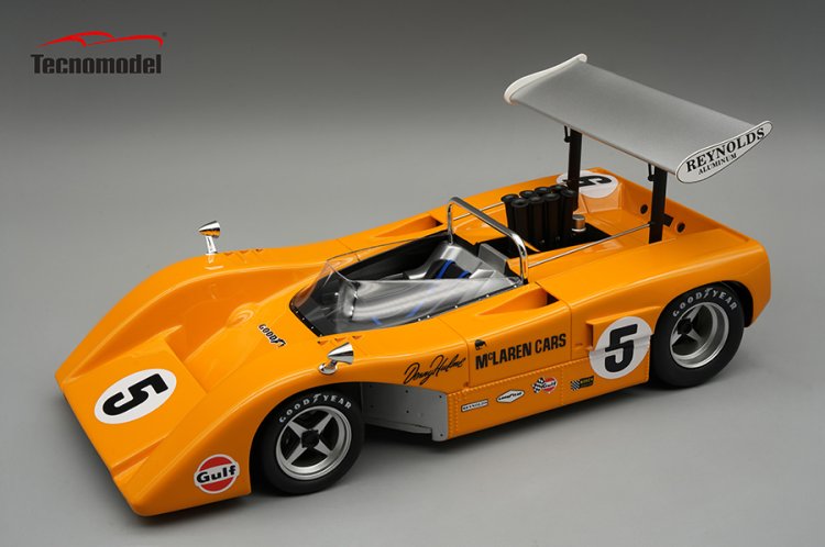 (image for) McLaren M8B #5 - Denis Hulme - Winner, 1969 Mid Ohio Can Am - Click Image to Close
