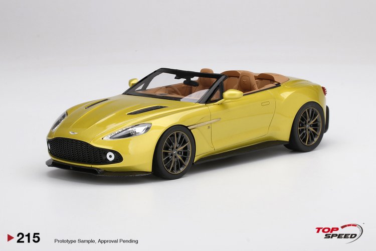 (image for) Aston Martin Vanquish Zagato Volante - Cosmopolitan Yellow - Click Image to Close