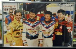 (image for) Four Andrettis - Indy '91: Signed by Mario, Michael, John & Jeff