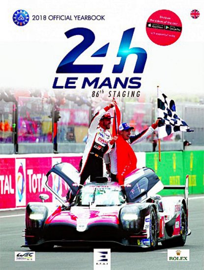 (image for) 2018 Le Mans 24 Hours Official Book - Click Image to Close