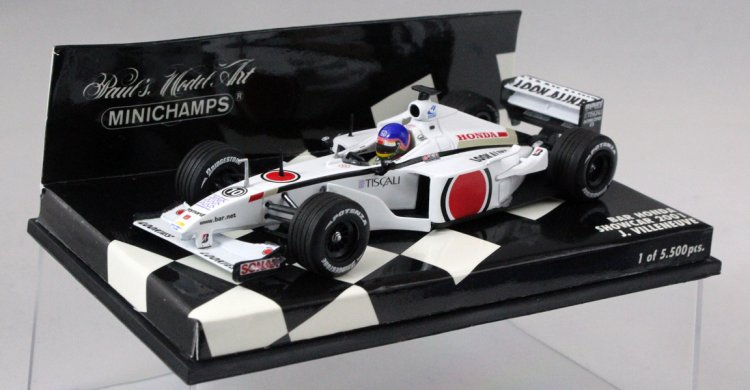 (image for) BAR Honda 03, Villeneuve (Showcar 2001) - Click Image to Close