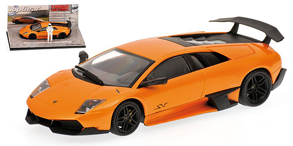 (image for) Lamborghini Murcielago LP 670-4 SV - 2009 - Orange - 'Top Gear' - Click Image to Close