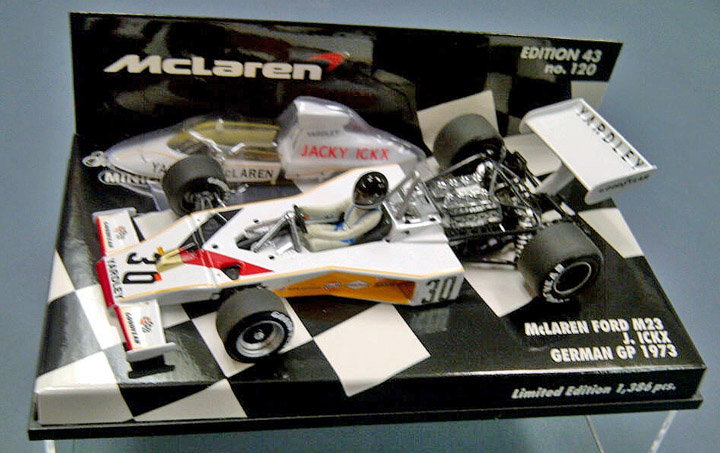 (image for) McLaren Ford M23 - Yardley - Jacky Ickx - German GP 1973 - Click Image to Close