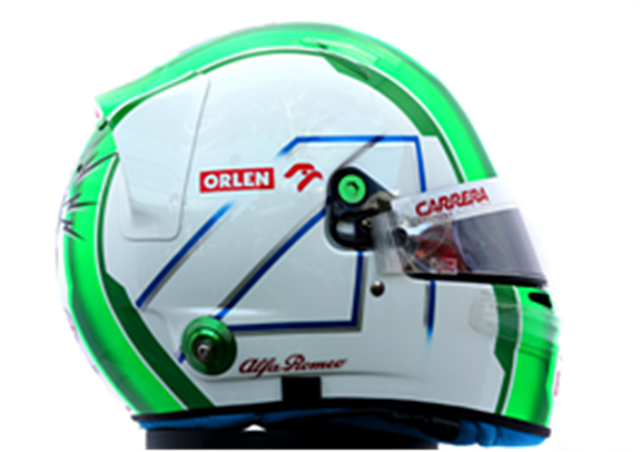 (image for) 1/5 Helmet - Antonio Giovinazzi - Alfa Romeo - 2020 - Click Image to Close