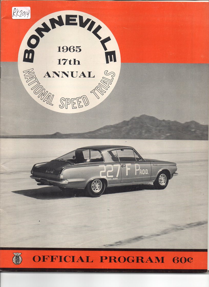 (image for) Bonneville - 1965 Bonneville National Speed Trials