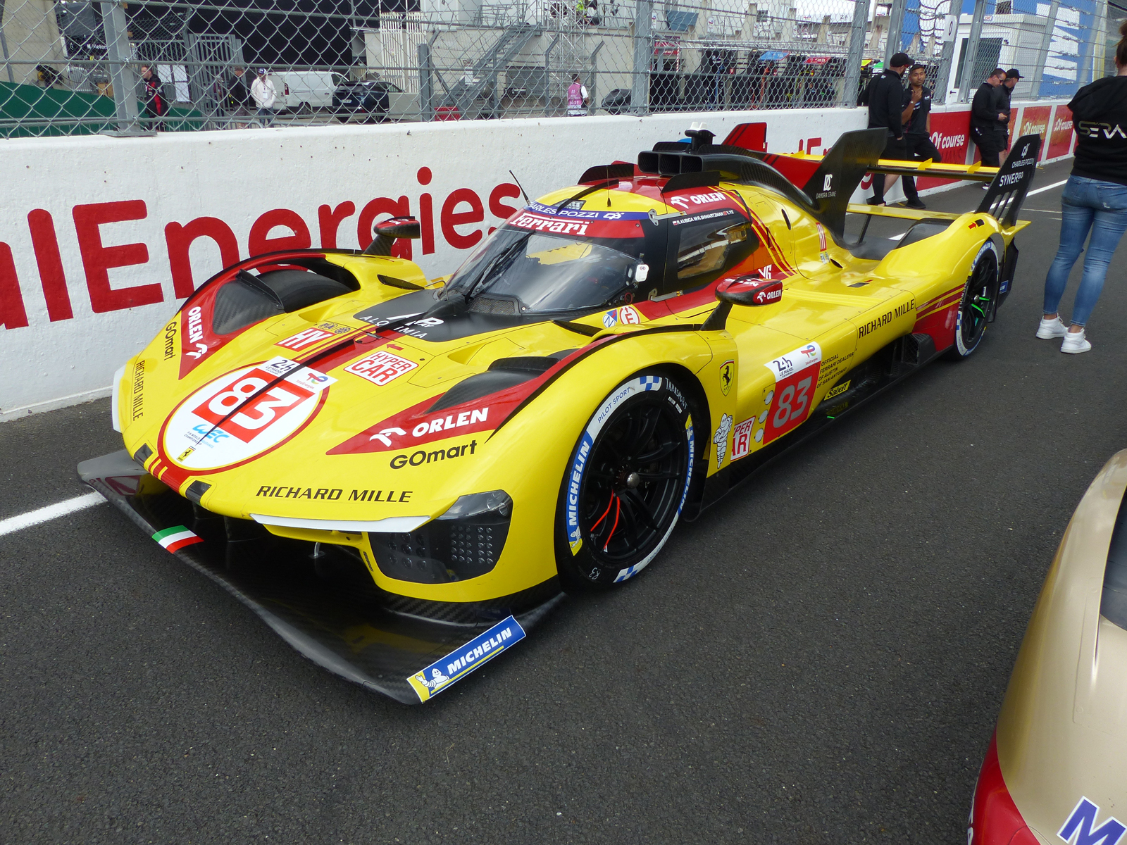 Ferrari 499P #83 - AF Corse - Le Mans 24H 2024 - R.Kubica / R.Shartzman ...