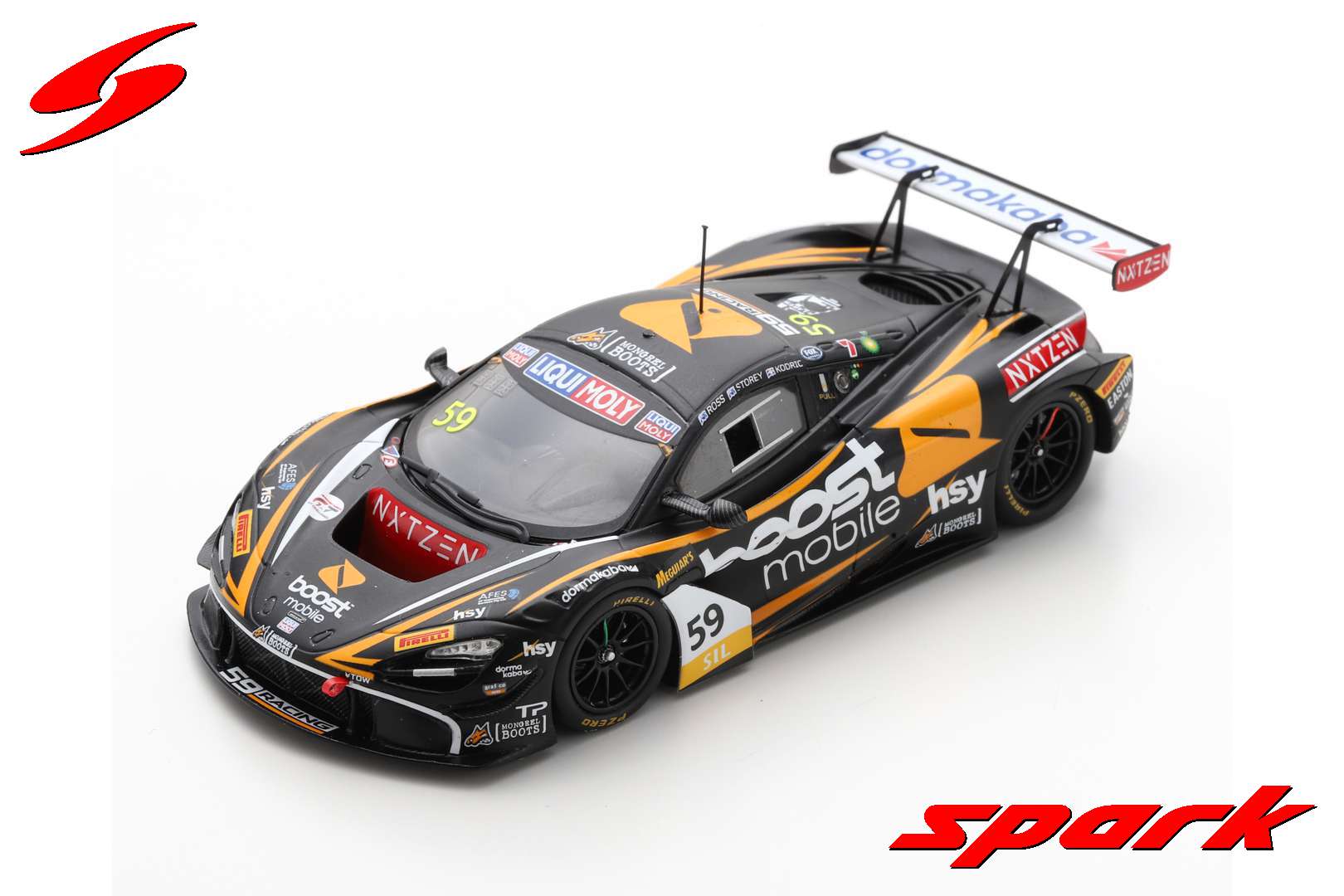 (image for) McLaren 720S GT3 #59 -59Racing - 8th, Bathurst 12H 2020