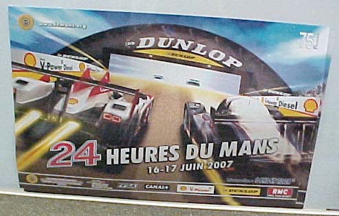 (image for) 2007 LeMans Official Event Poster - Click Image to Close