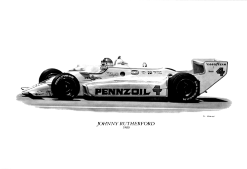 (image for) Johnny Rutherford - 1980 Indy Winner - Click Image to Close