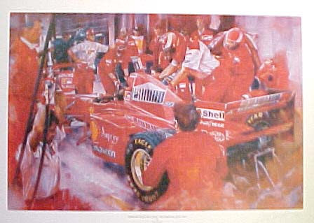 (image for) Ferrari Team Practice - Click Image to Close