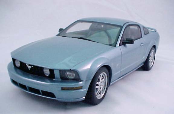 (image for) Ford Mustang GT, Blue (2005) - Click Image to Close
