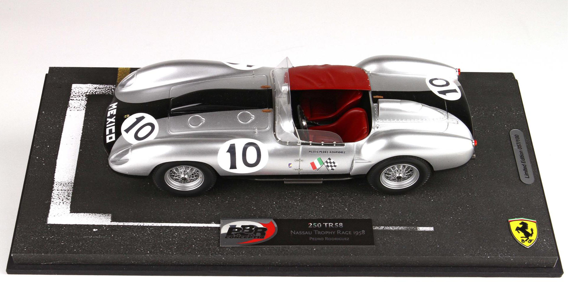 (image for) Ferrari 250 TR58 TestaRossa - Pedro Rodriguez - Nassau '58