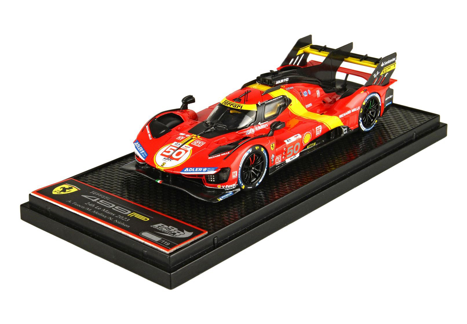 (image for) 1/43 - Ferrari 499P Le Mans 2023 #50 - 5th & HyperPole Winner