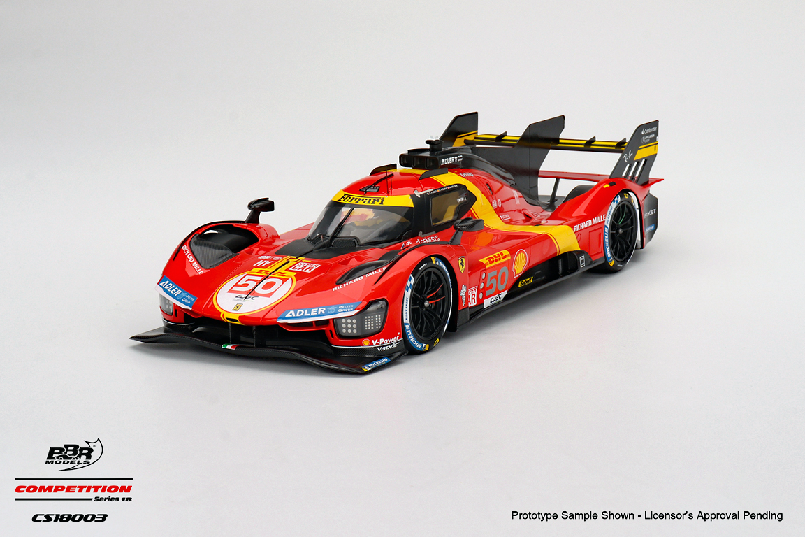 (image for) Ferrari 499P #50 - Team AF Corse - 3rd, 2023 WEC 1000 Miles of Sebring