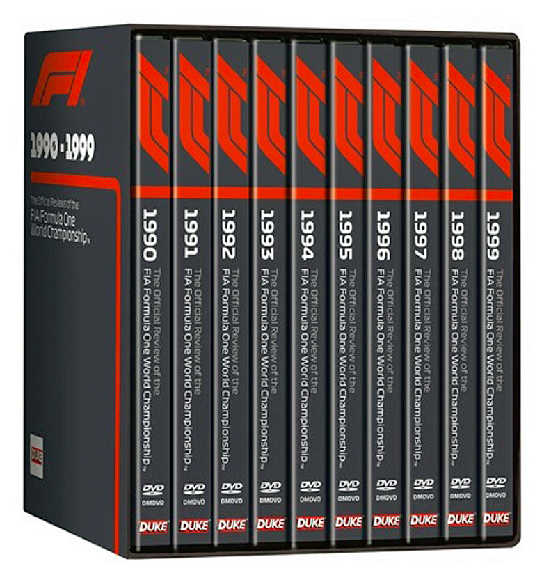 (image for) F1 1990 - 99 (10 DVD) Box Set