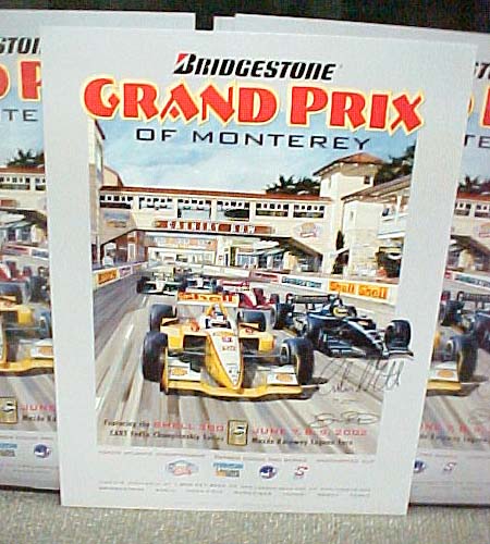 (image for) 2002 CART Grand Prix of Monterey (Signed by Da Matta) - Click Image to Close