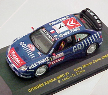 (image for) Citroen Xsara WRC, Loeb/Elena (Monte Carlo Rally 2006) - Click Image to Close