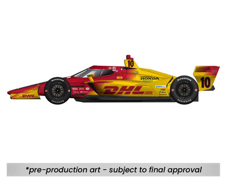 (image for) 2025 NTT INDYCAR Series - #10 Alex Palou / Chip Ganassi Racing / DHL - Road Course