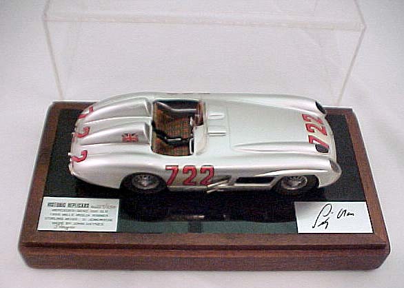 (image for) 1/24 HISTORIC REPLICARS - MERCEDES BENZ 300 SLR - MOSS SIGNED - Click Image to Close