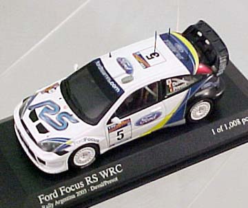 (image for) Ford Focus RS, Duval/Prevot (Rally Argentina 2003) - Click Image to Close
