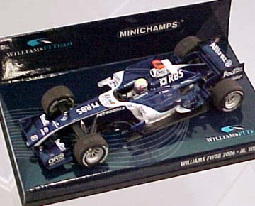 (image for) Williams Cosworth FW28, Webber (2006) - Click Image to Close