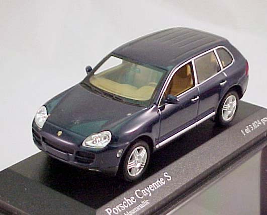 (image for) Porsche Cayenne S, Metallic blue (2002)