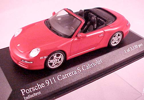 (image for) Porsche 911 Carrera S Cabriolet, Red (2005)