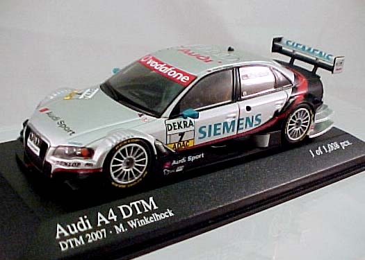 (image for) Audi A4 team abt 'Siemens', M. Winkelhock (DTM 2007) - Click Image to Close